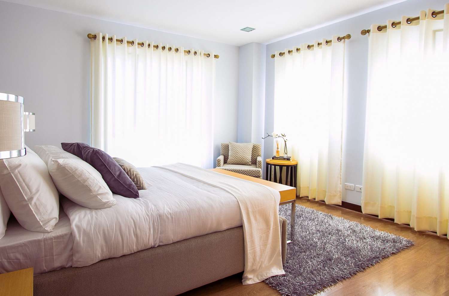 Guide To Curtains And Window Treatments Real Simple,Cheap King Size Bedroom Sets Near Me