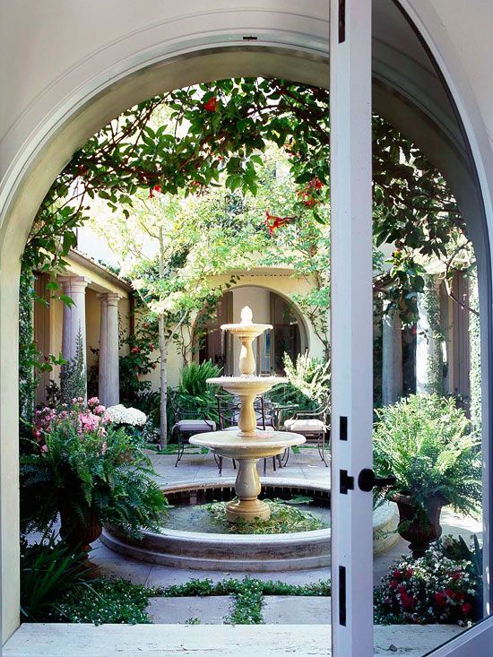 Outdoor Fountain Ideas Better Homes Gardens