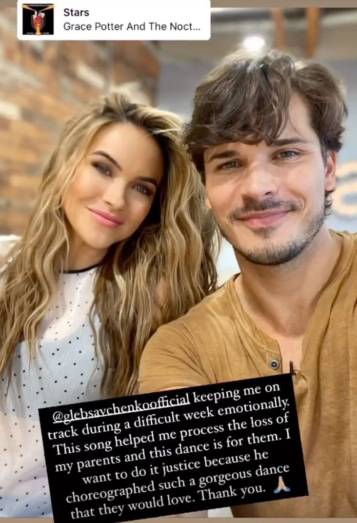 Chrishell Stause Dedicates Dwts Performance To Late Parents People Com