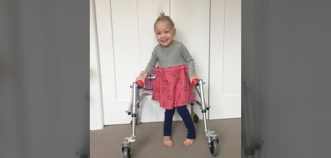 This Video of a 4-Year-Old With Cerebral Palsy Walking on Her Own for the First Time Will Make Your Day