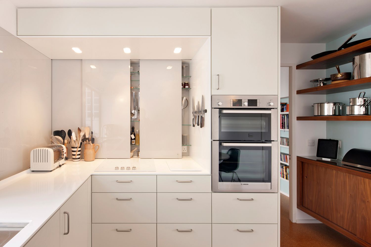 Appliance Garage Cabinets Are Back With A Sophisticated Twist Real Simple