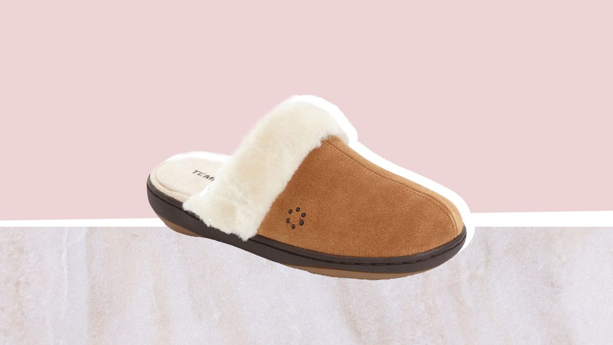 Tempur-Pedic Apparently Makes Slippers&mdash;and They're Just as Comfy as You'd Think