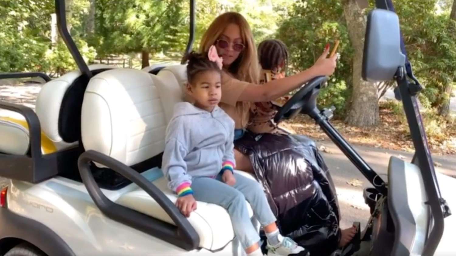 Beyonce with kids