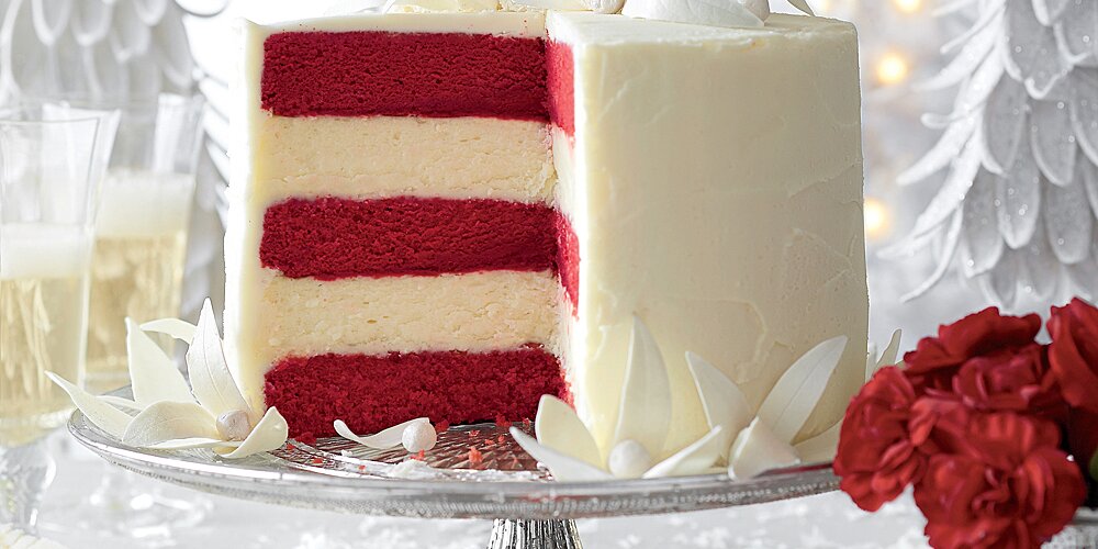 Red Velvet White Chocolate Cheesecake Recipe Myrecipes
