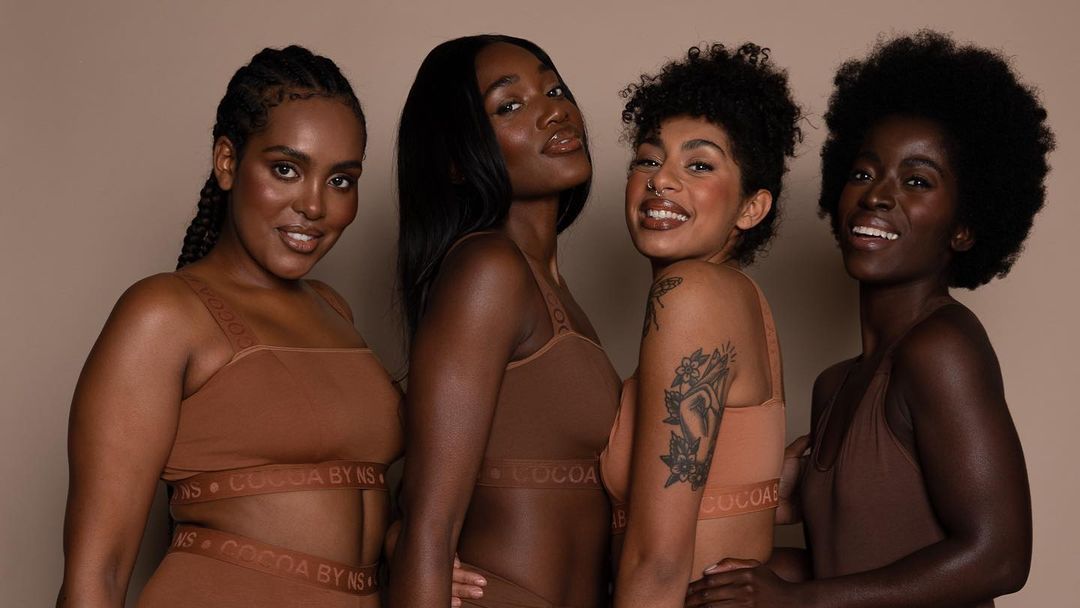Black girl in nude dress The 11 Best Black Owned Lingerie Brands To Shop For Bras Underwear And More Instyle