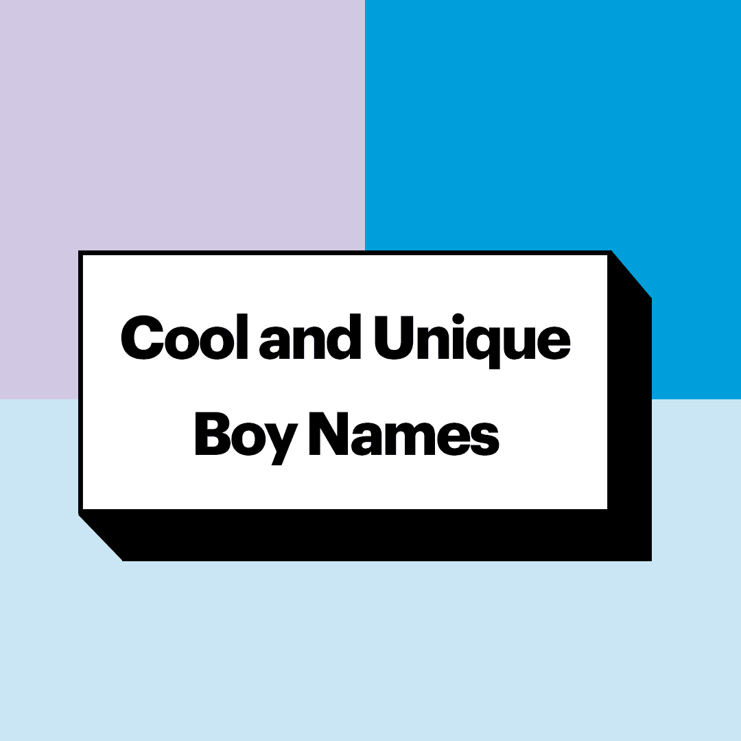 Popular Cool Boys Names