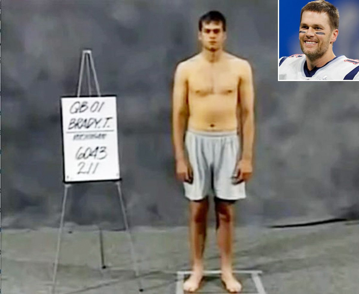 Tom Brady Shares Throwback Draft Photo | PEOPLE.com