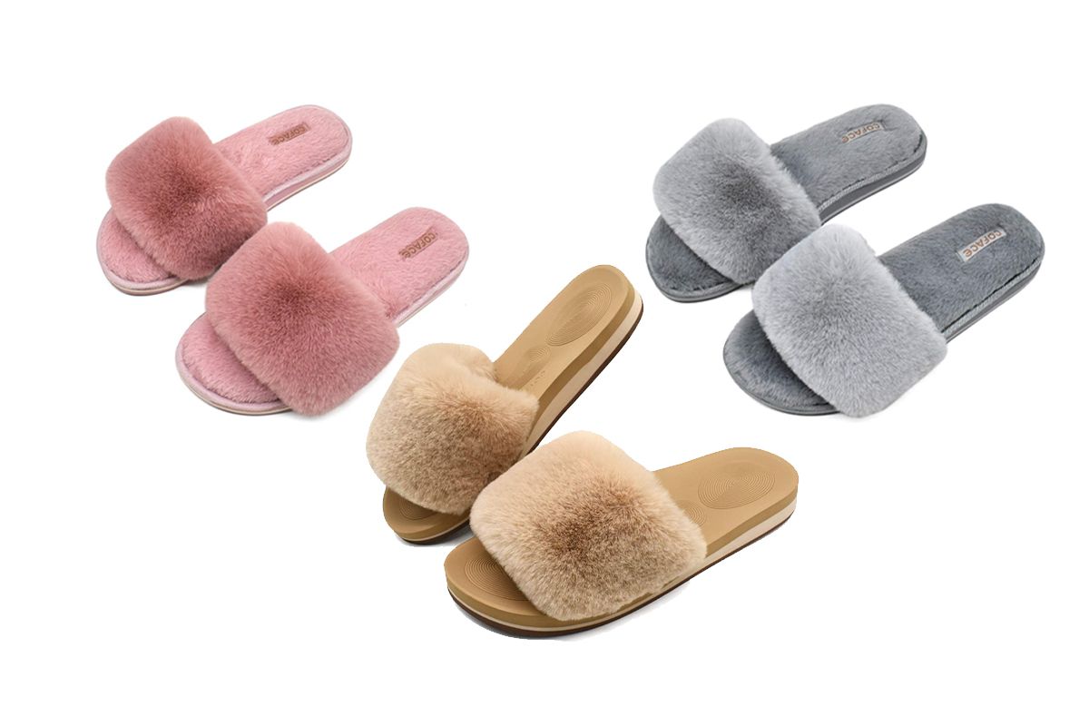 The Coface Plush Memory Foam Slippers Are Popular on Amazon | PEOPLE.com