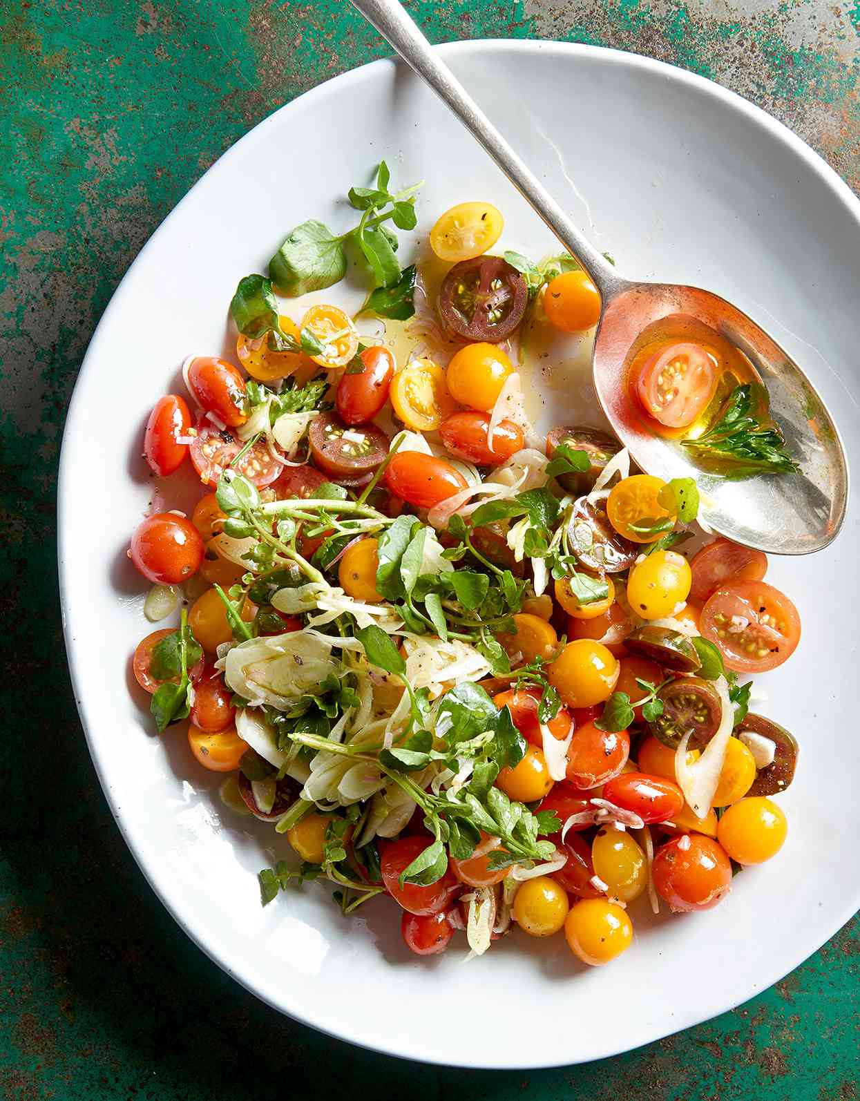 Tiny Tomato Salad with Champagne Vinaigrette Better Homes & Gardens