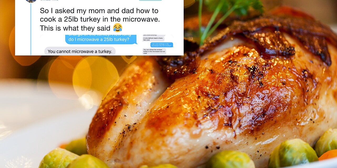 Millennials Ask Their Moms How To Cook A Turkey In The Microwave |  HelloGiggles