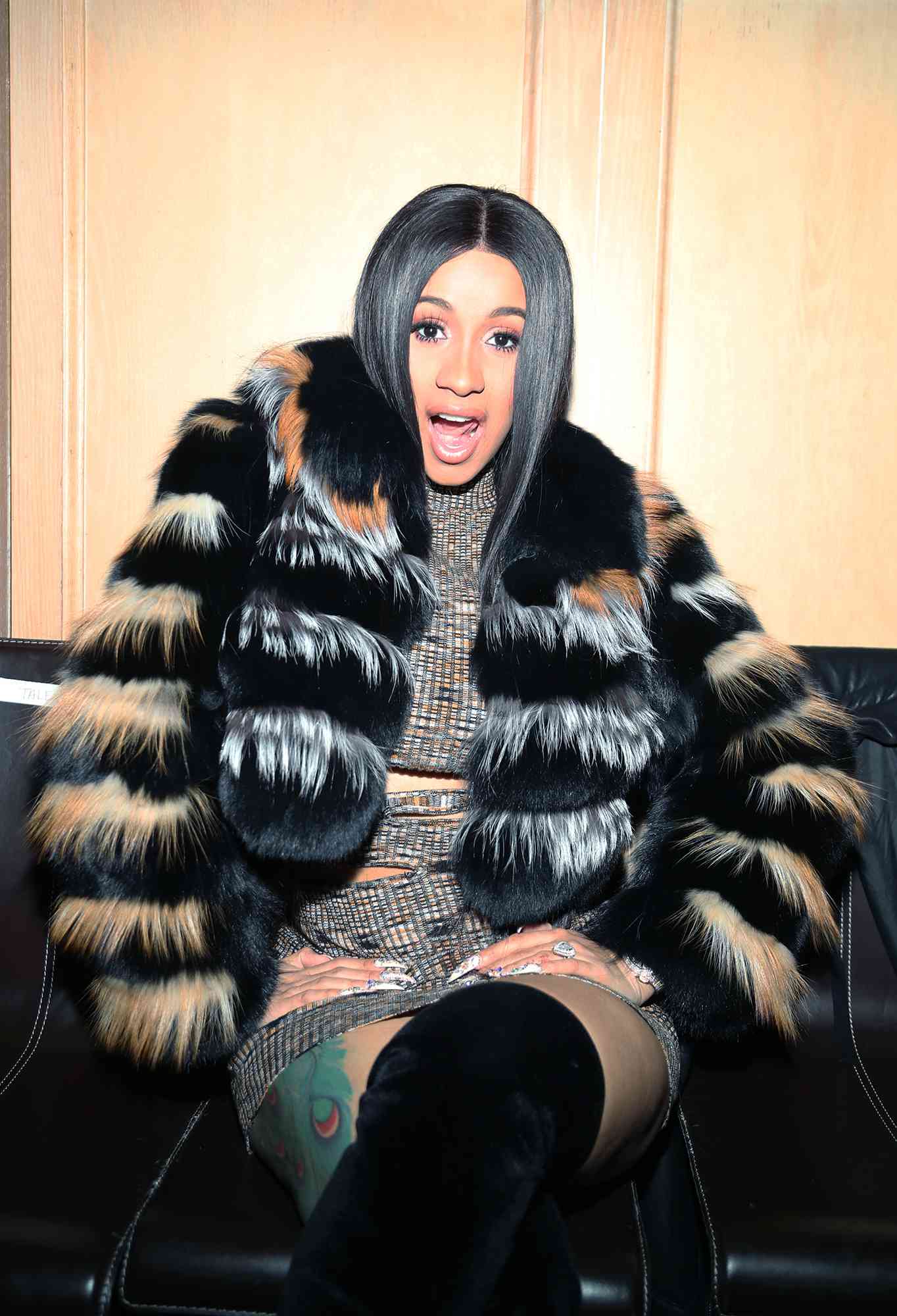 Cardi B Was Attacked By A Cheetah On Bodak Yellow Video Set