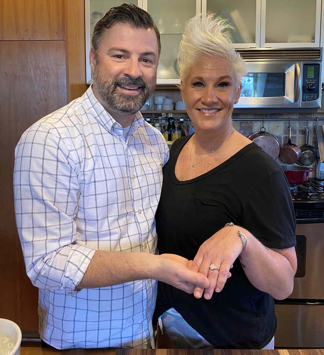 Food Network Star Anne Burrell Is Engaged to Stuart Claxton: 'We'...