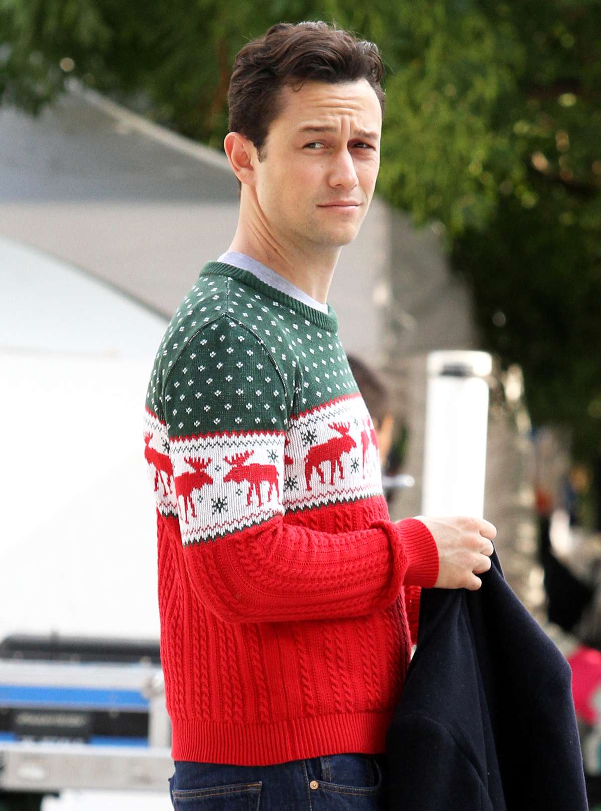 Celebrities Wearing Ugly Christmas Sweaters | InStyle