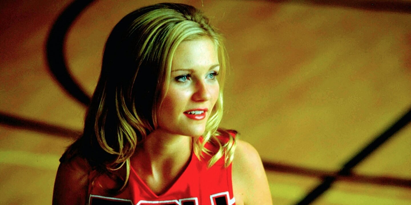 Watch Kirsten Dunst do a cheer from 'Bring It On.' Feel