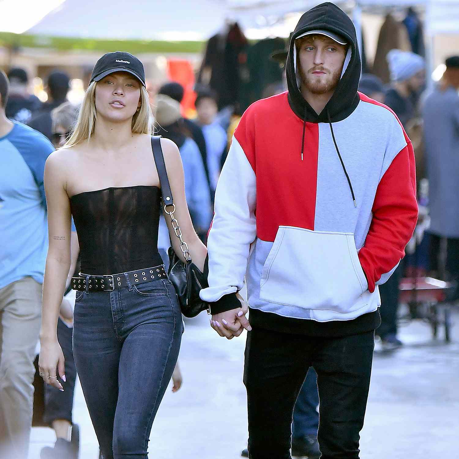 Josie Canseco Holds Hands with Logan Paul After Brody Jenner Split |  PEOPLE.com