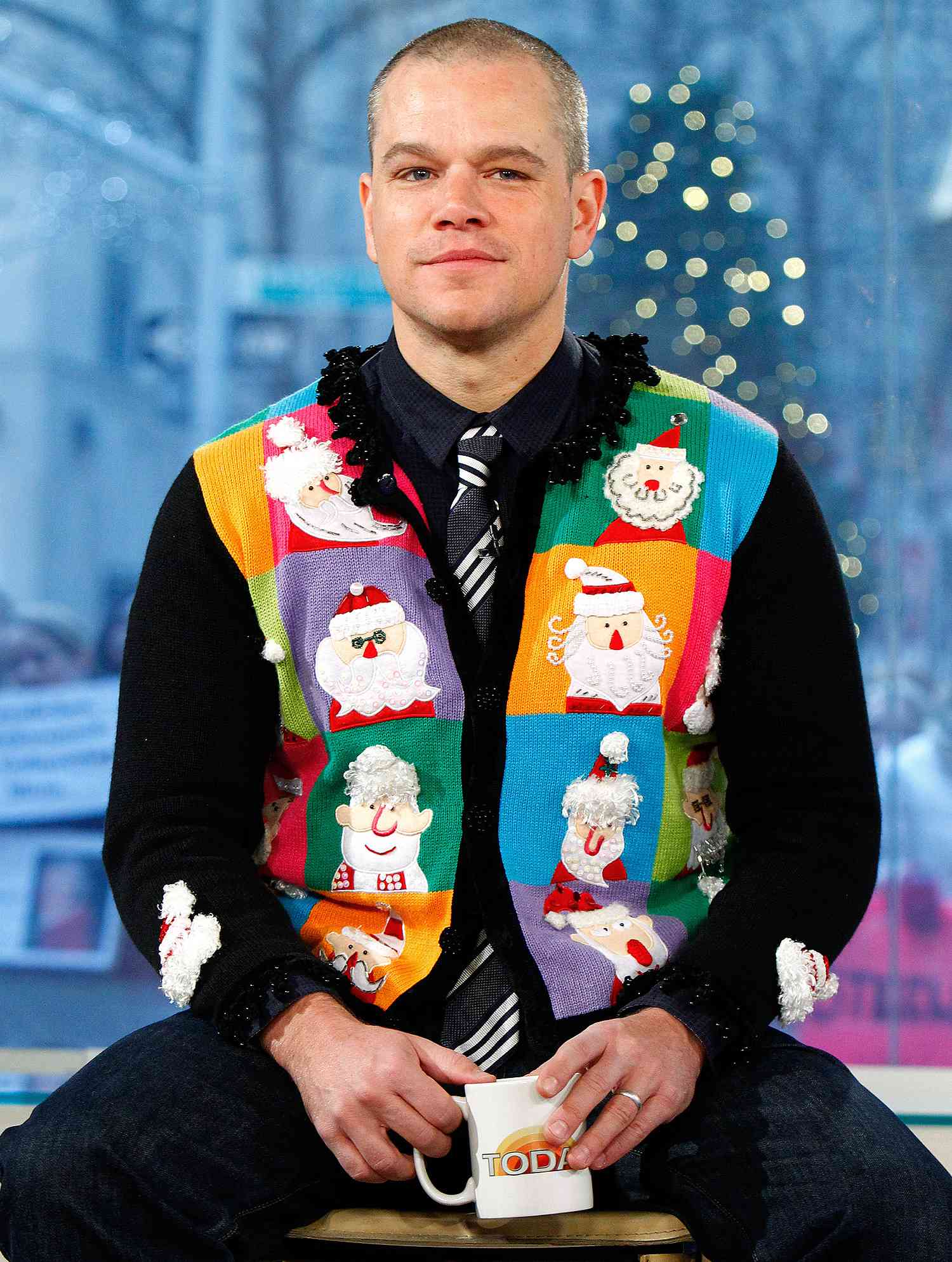 Celebrities in Ugly Christmas Sweaters | PEOPLE.com
