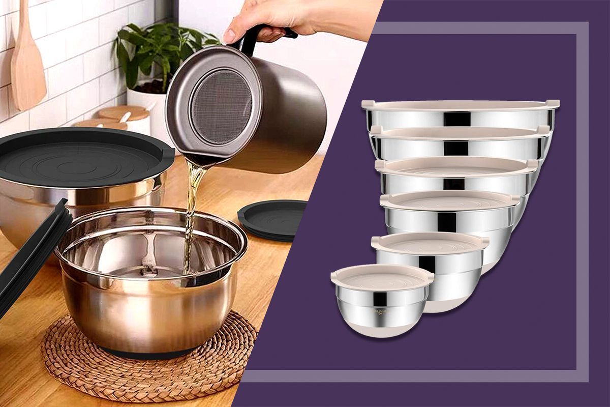 The Umite Chef Mixing Bowls with Airtight Lids Are on Sale at Amazon