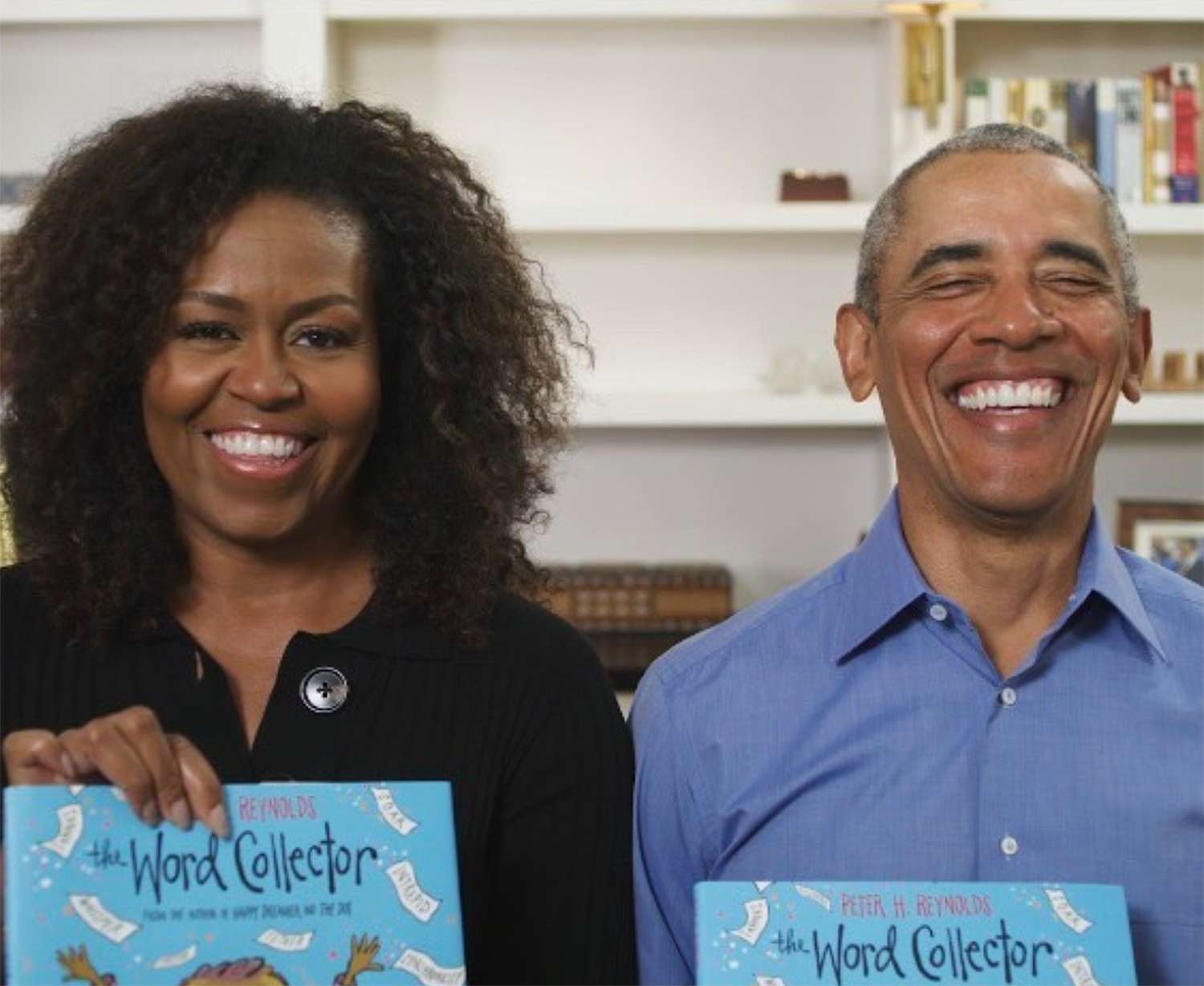 Barack, Michelle Obama Team Up for Library Announcement | PEOPLE.com