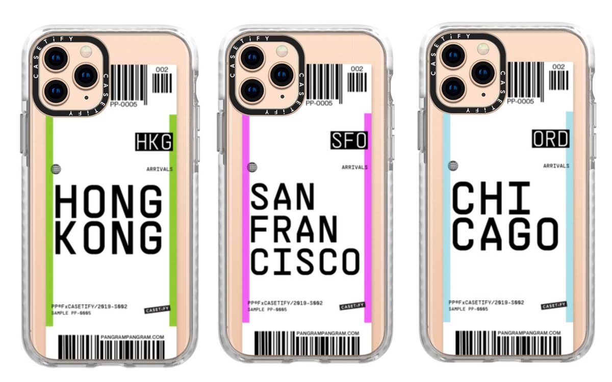 These Sleek Phone Cases Look Like Airplane Tickets To Your Favorite City Mdash And You Can Customize Them Travel Leisure