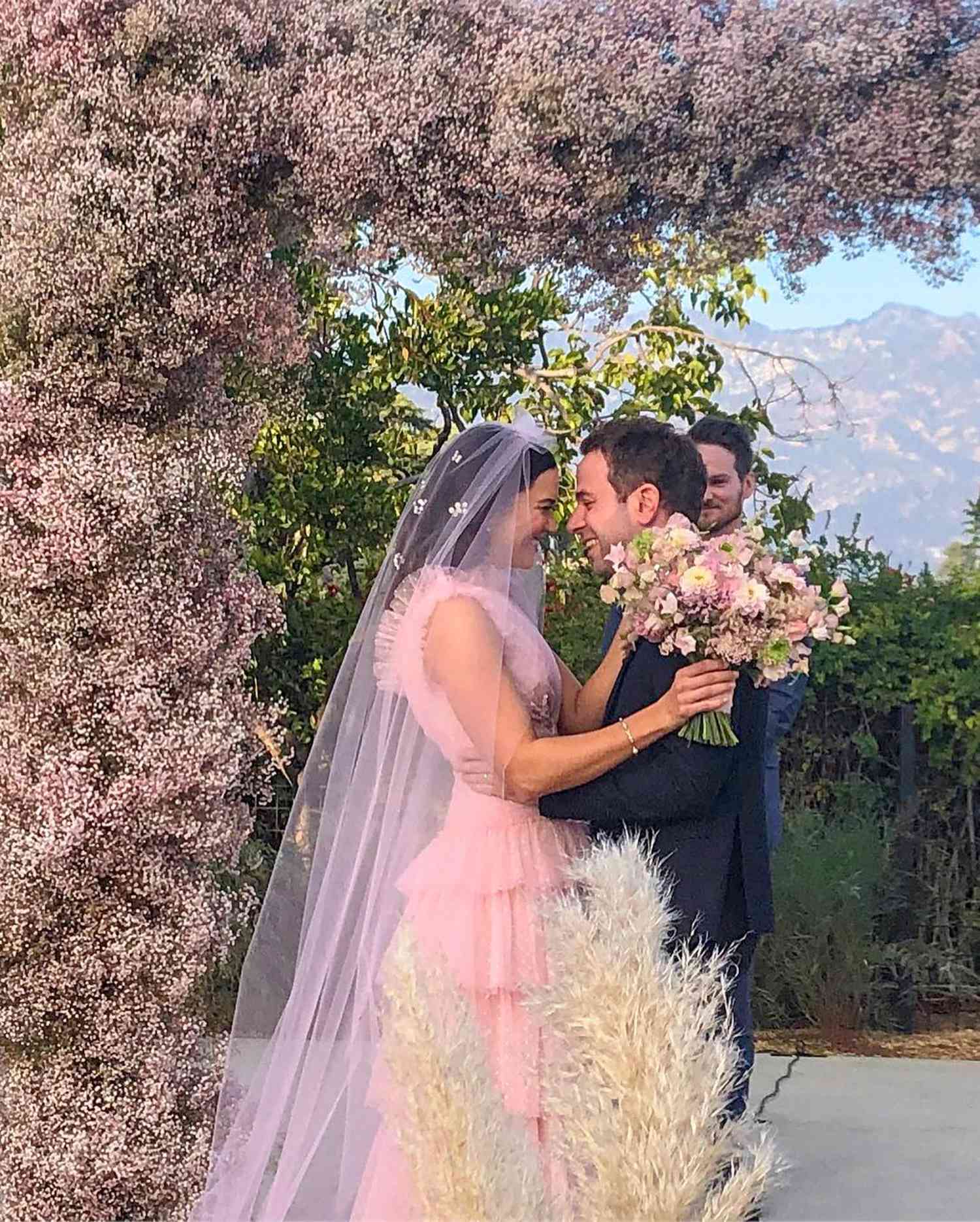 Mandy Moore and Taylor Goldsmith Wedding