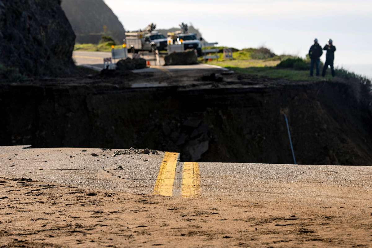 Section Of California S Highway 1 Has Collapsed Due To Major Mudslide Travel Leisure