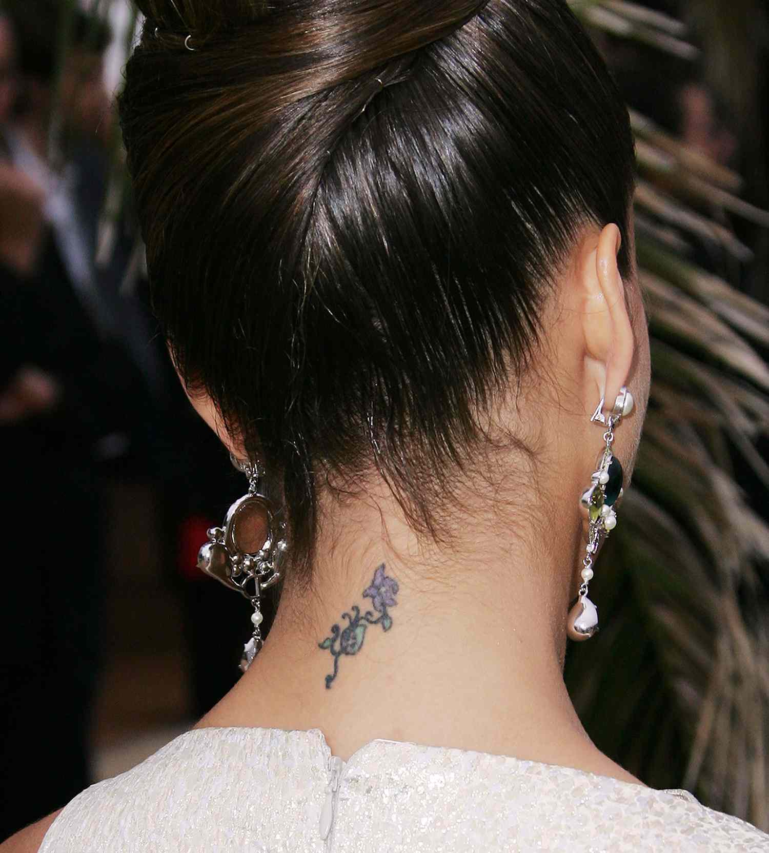 Jessica Alba Talks About Regretting Her Lower Back Tattoo People Com Lots of you asked what tattoo i was contemplating for myself. jessica alba talks about regretting her