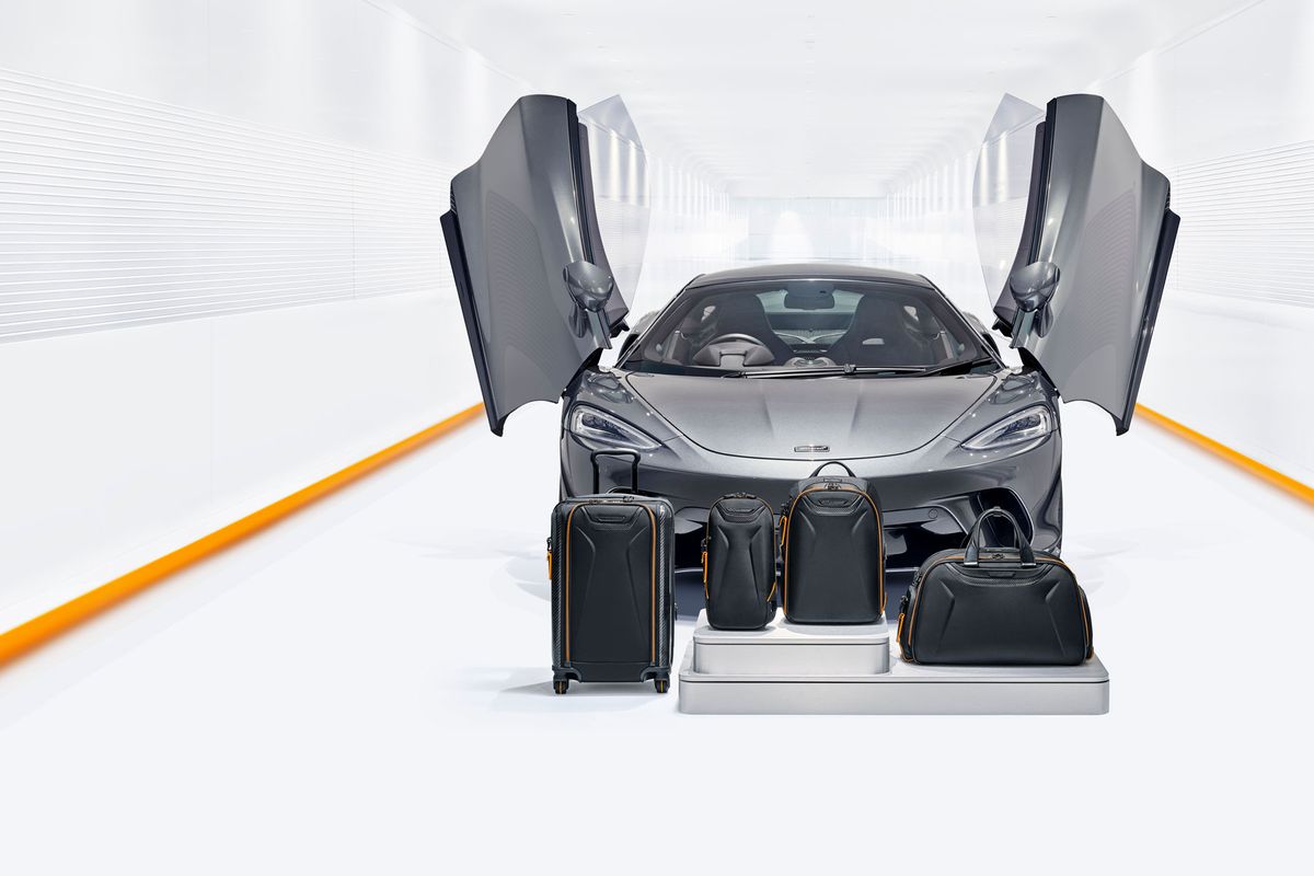 Tumi Just Collaborated With McLaren on a Collection of Sleek, Sports Car-inspired Luggage