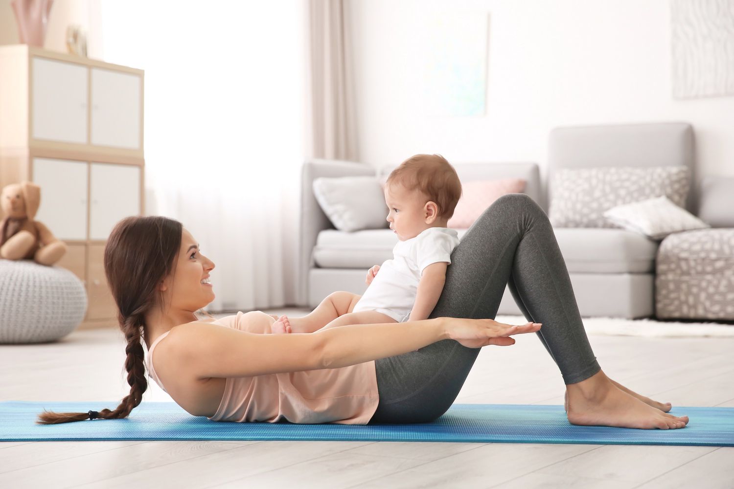 The Best Postpartum Yoga Routine | Parents