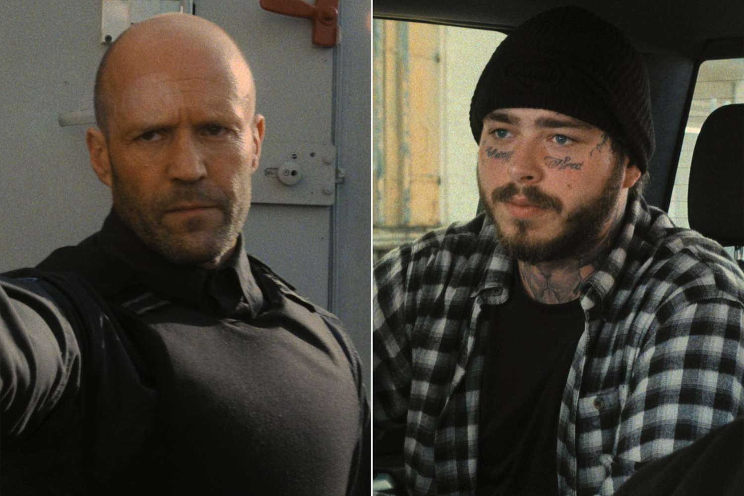 Post Malone And Jason Statham Battle In Wrath Of Man Trailer Ew Com