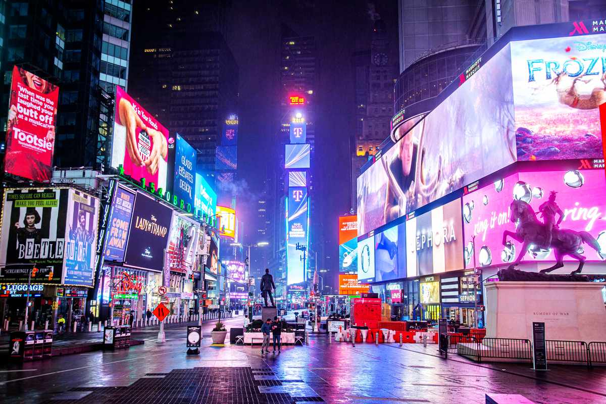 Why Times Square Billboards Are Going Dark | Food & Wine
