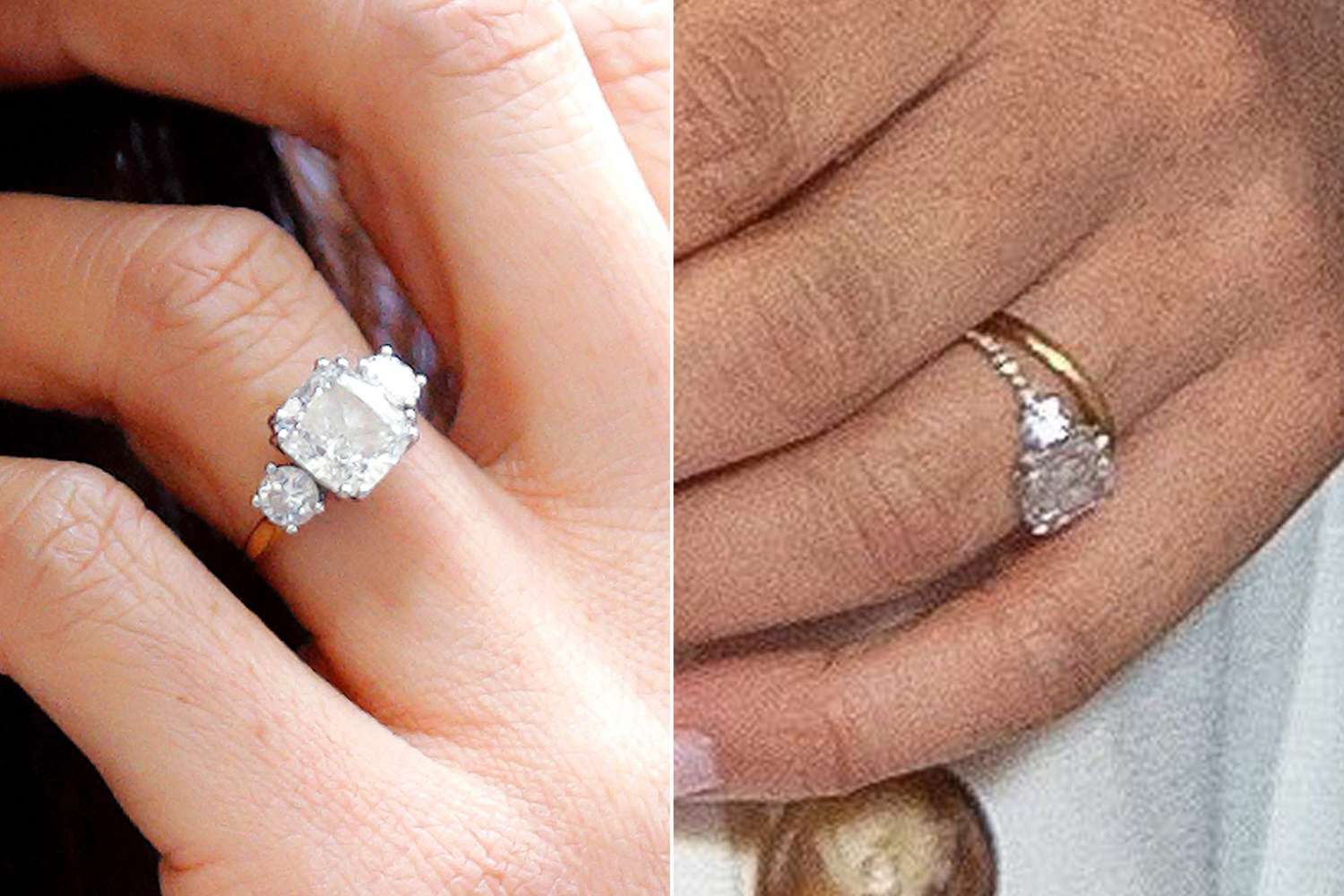 Meghan Markle Secretly Upgraded Her Engagement Ring Band People Com