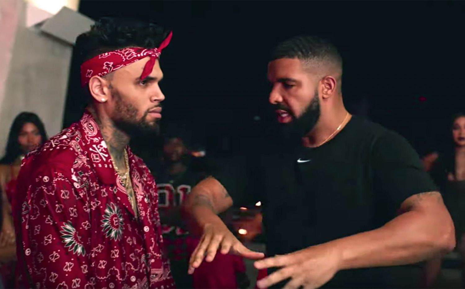 Drake And Chris Brown Squash Beef With Dance Battle In New Video