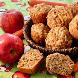 Carrot-Apple Muffins