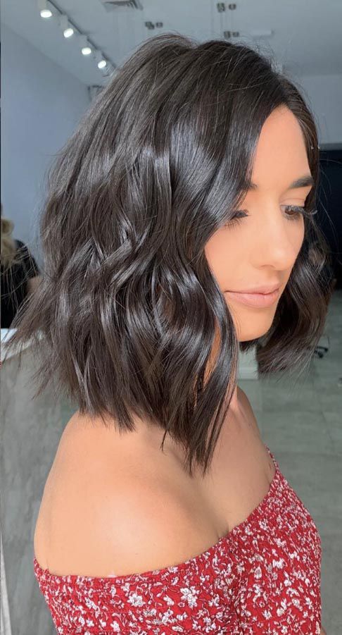 The Most Flattering Medium Length Brown Hairstyles To Try In 2020 Southern Living
