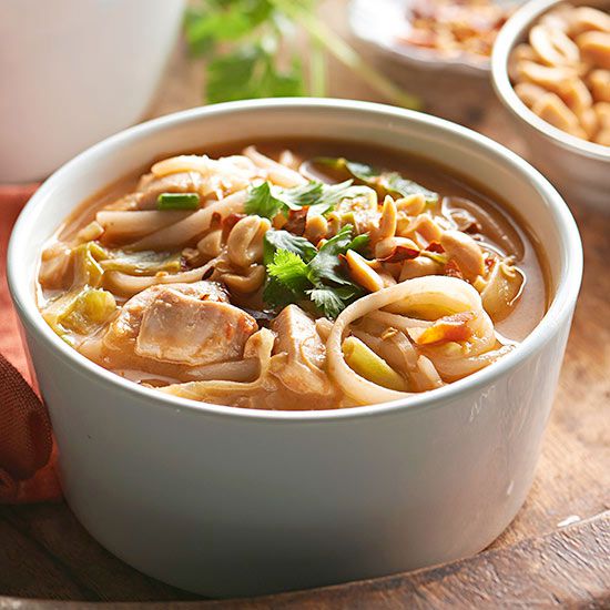 Gluten Free Thai Chicken-Noodle Soup | Better Homes & Gardens
