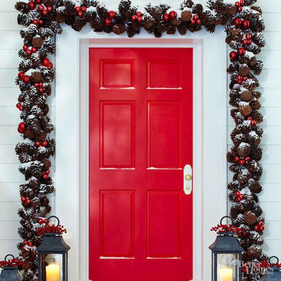 Dazzling Winter Doors That Welcome the Season | Better Homes & Gardens