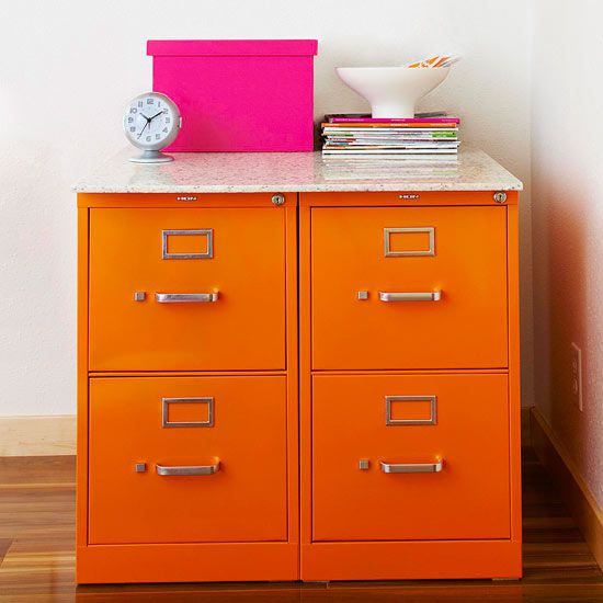 How To Repurpose Filing Cabinets Better Homes Gardens