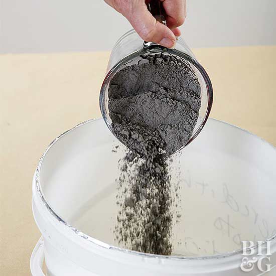 How To Apply A Faux Concrete Countertop Finish Better Homes
