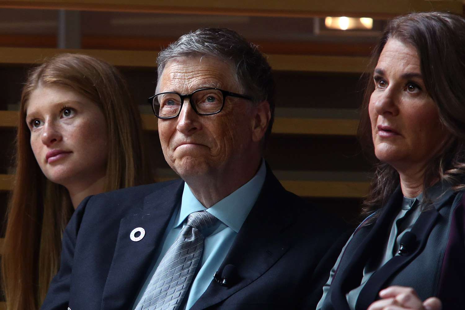 Jennifer Gates and her parents, Bill and Melinda Gates