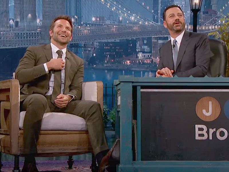 Bradley Cooper Compares Ugly Grandmas With Jimmy Kimmel People Com
