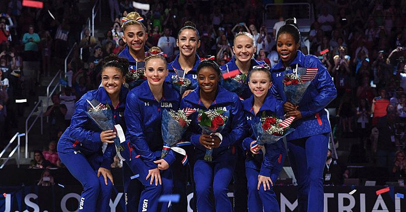 8 Need To Know Facts About The Rio Bound U S Women S Gymnastics Team Shape