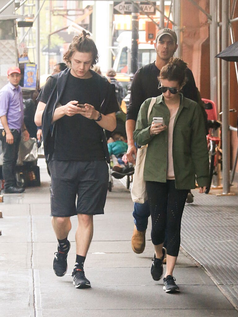 Evan Peters Is Rocking The Hell Out Of That Man Bun Hellogiggles