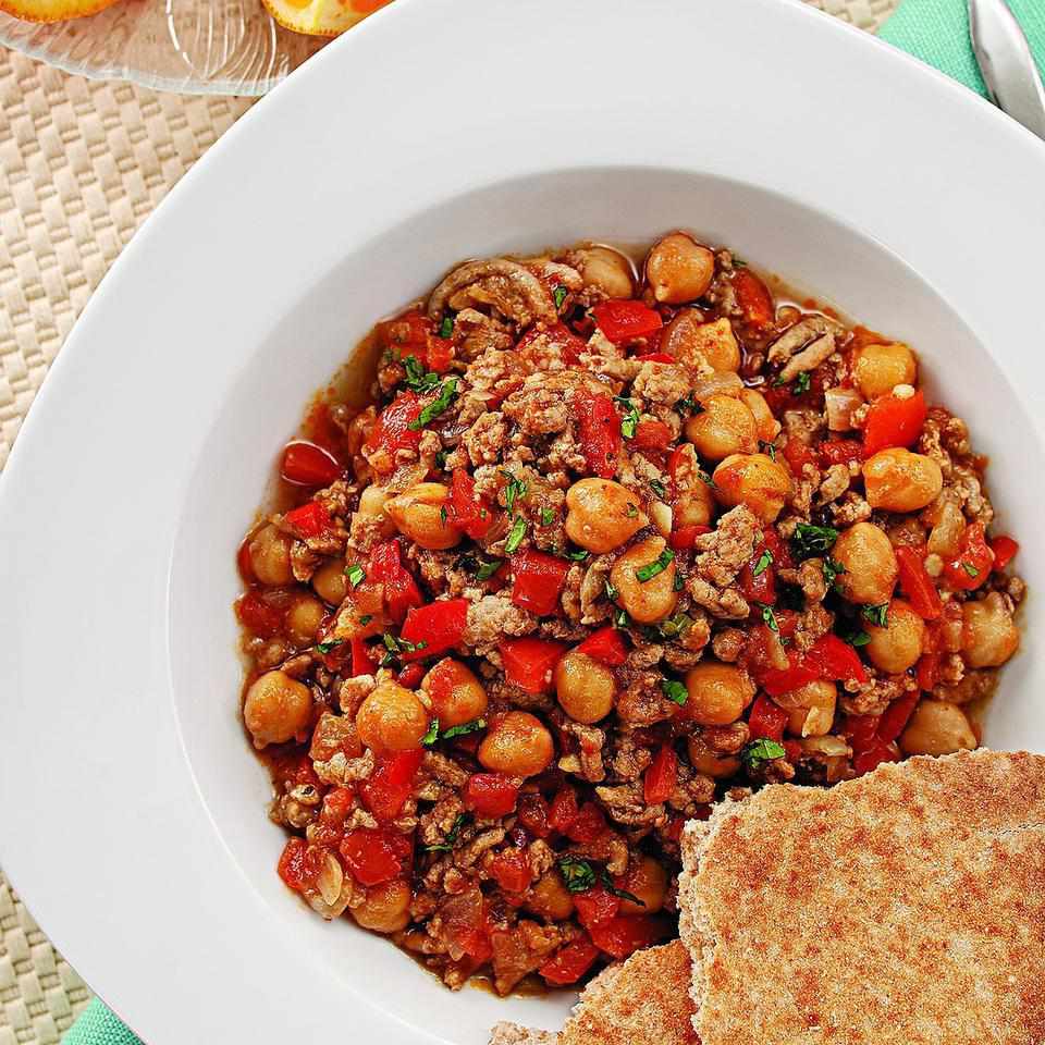 Lamb & Chickpea Chili for Two Recipe | EatingWell