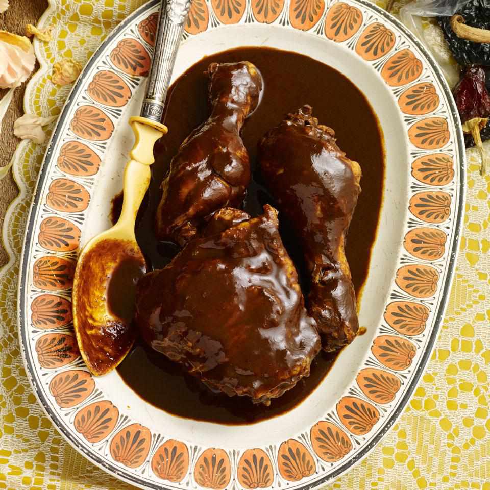 Chicken Mole Almendrado Recipe | EatingWell
