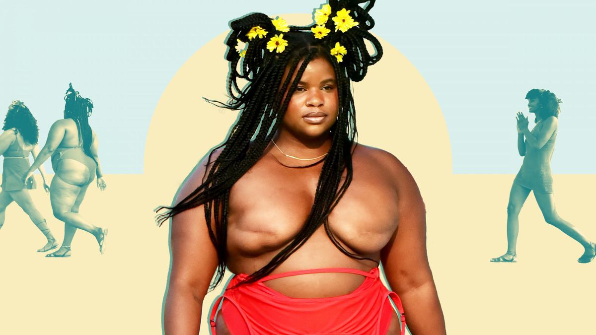 Model Ericka Hart Proudly Shows Breast Cancer Scars in Swimsuit for Chromat Runway Show