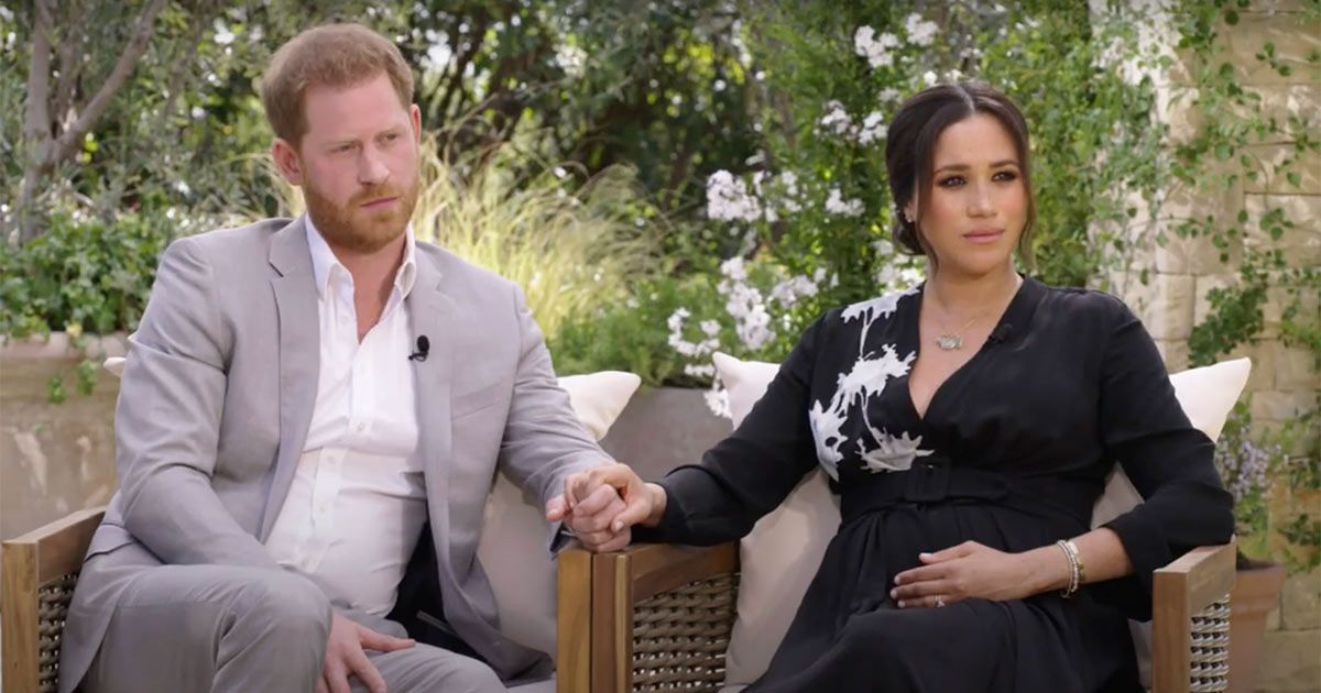 Oprah Tells Pregnant Meghan Markle and Prince Harry 'You've Said Shocking Things Here' in Sit-Down - PEOPLE