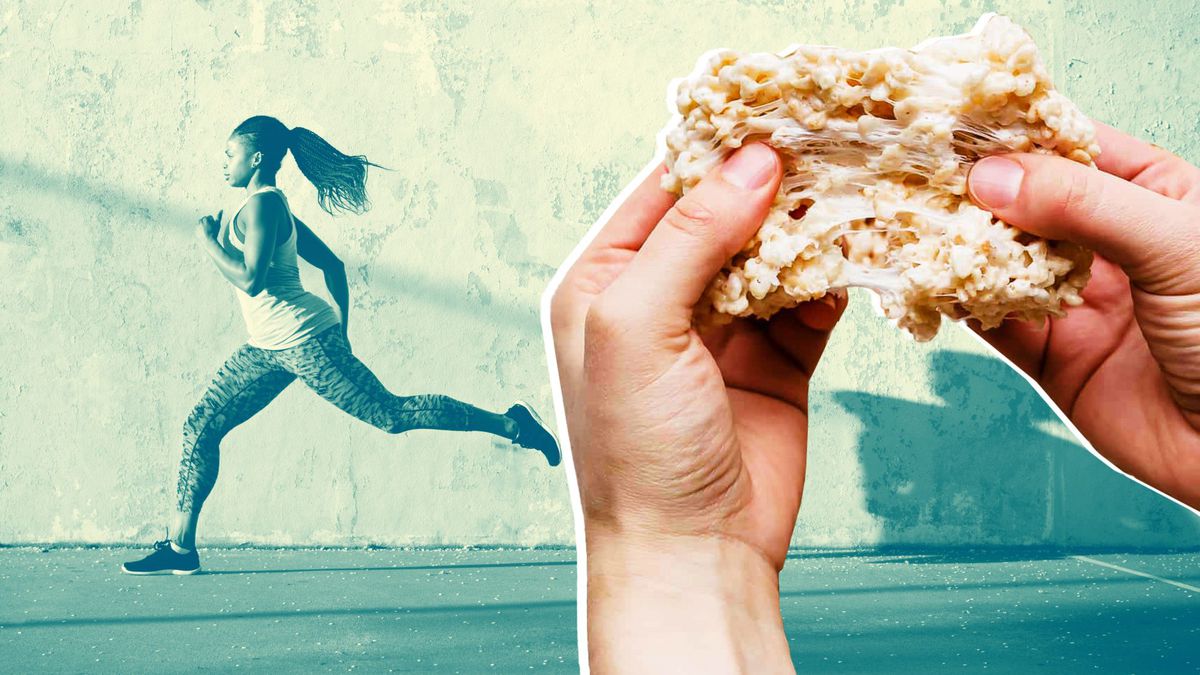 TikTok Users Are Eating Rice Krispies Treats Before Their Workouts—And It's Not Bad Advice