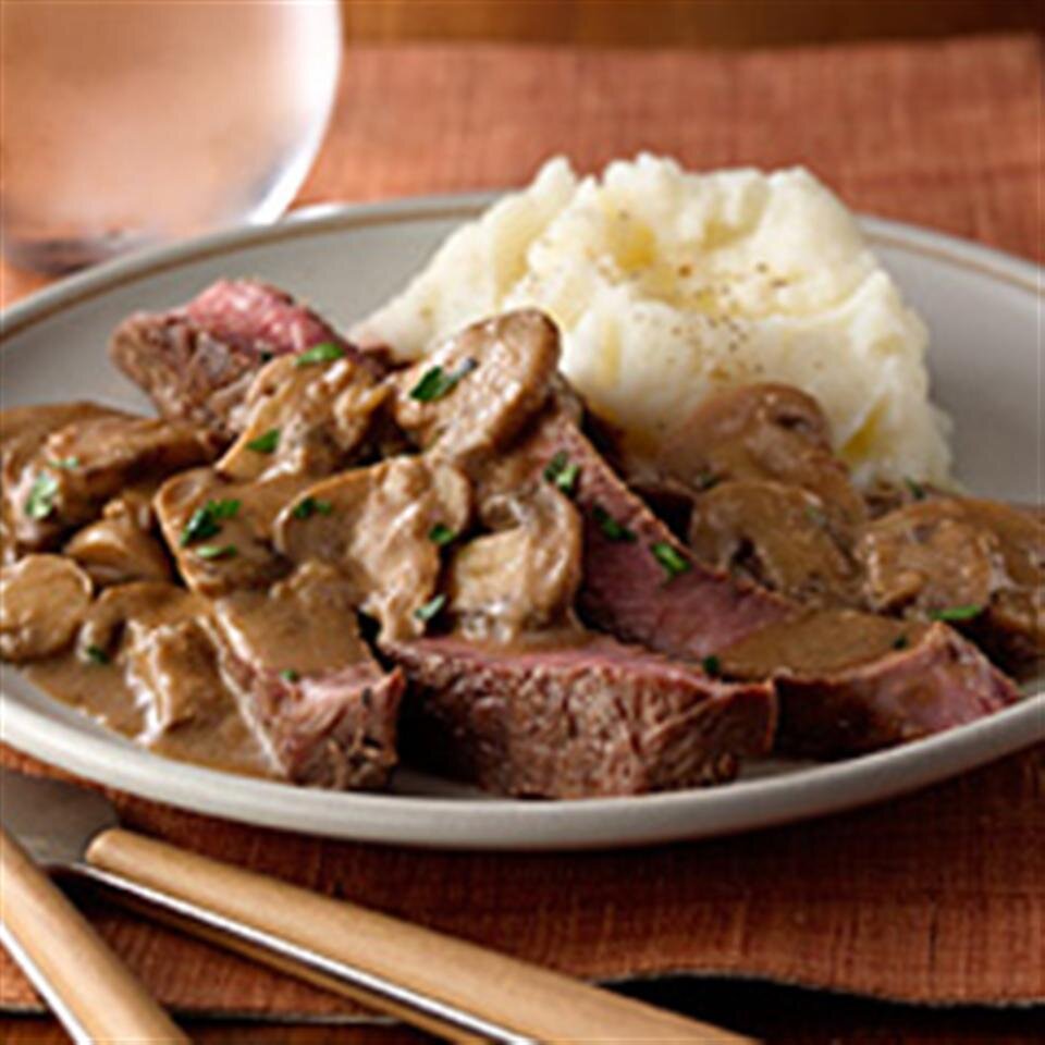 Mushroom Smothered Steak Allrecipes