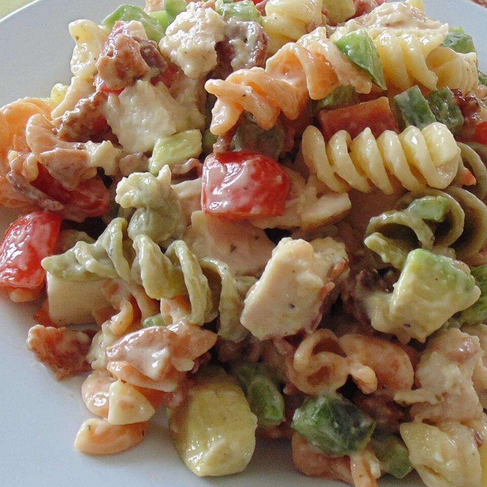 Chicken Club Pasta Salad Recipe Allrecipes