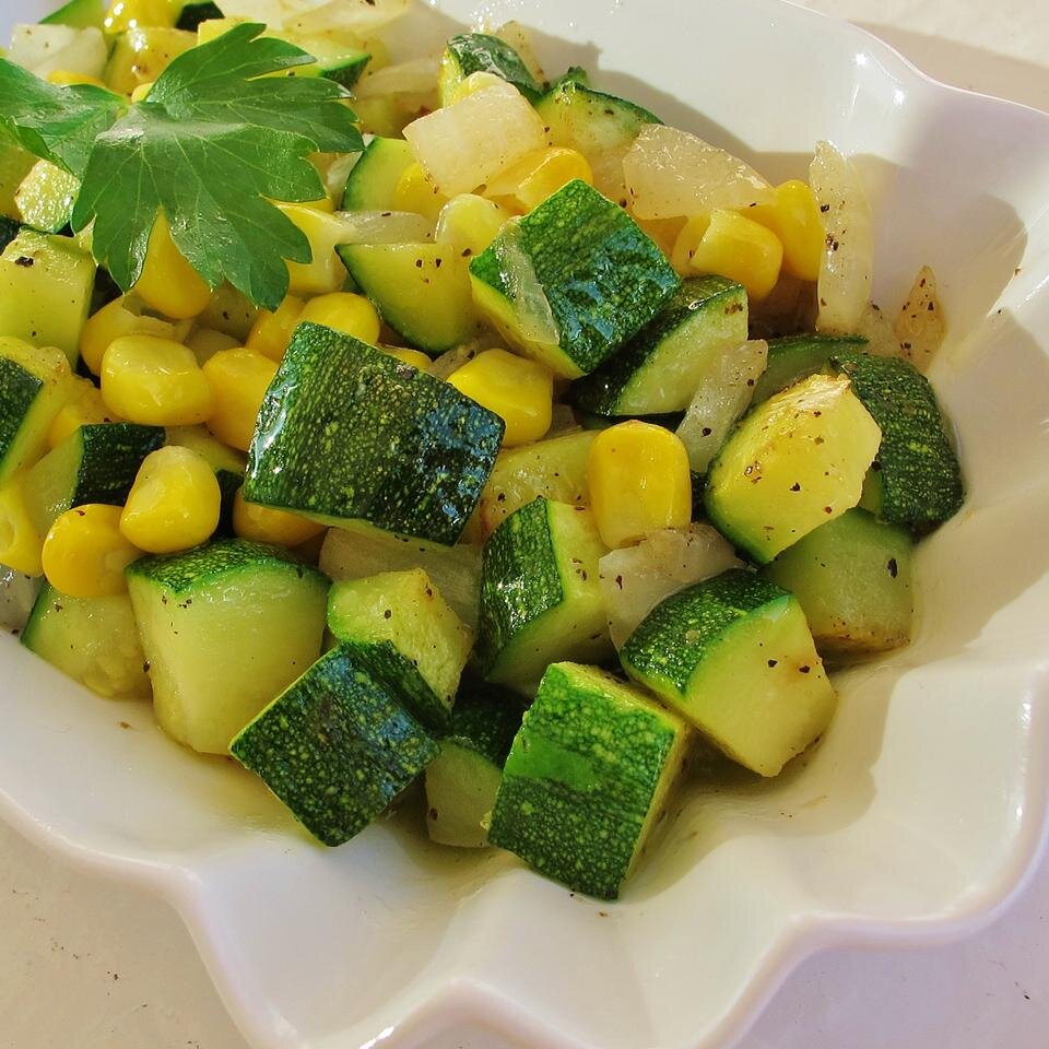 Fresh Corn And Zucchini Saute Allrecipes